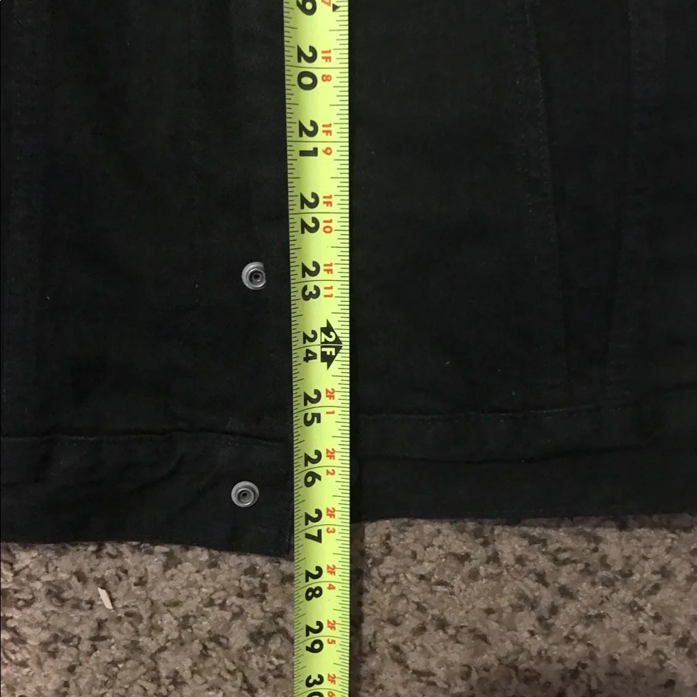 Levi's Black Jacket with White Mickey Graphic - Picture 8 of 8